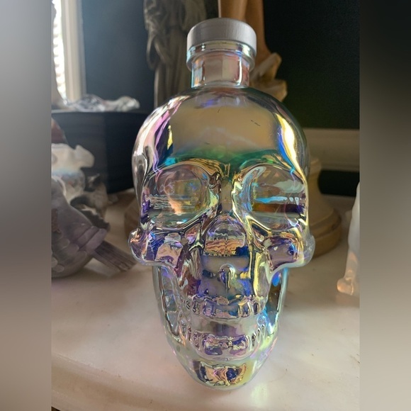 Crystal Skull Empty Bottle